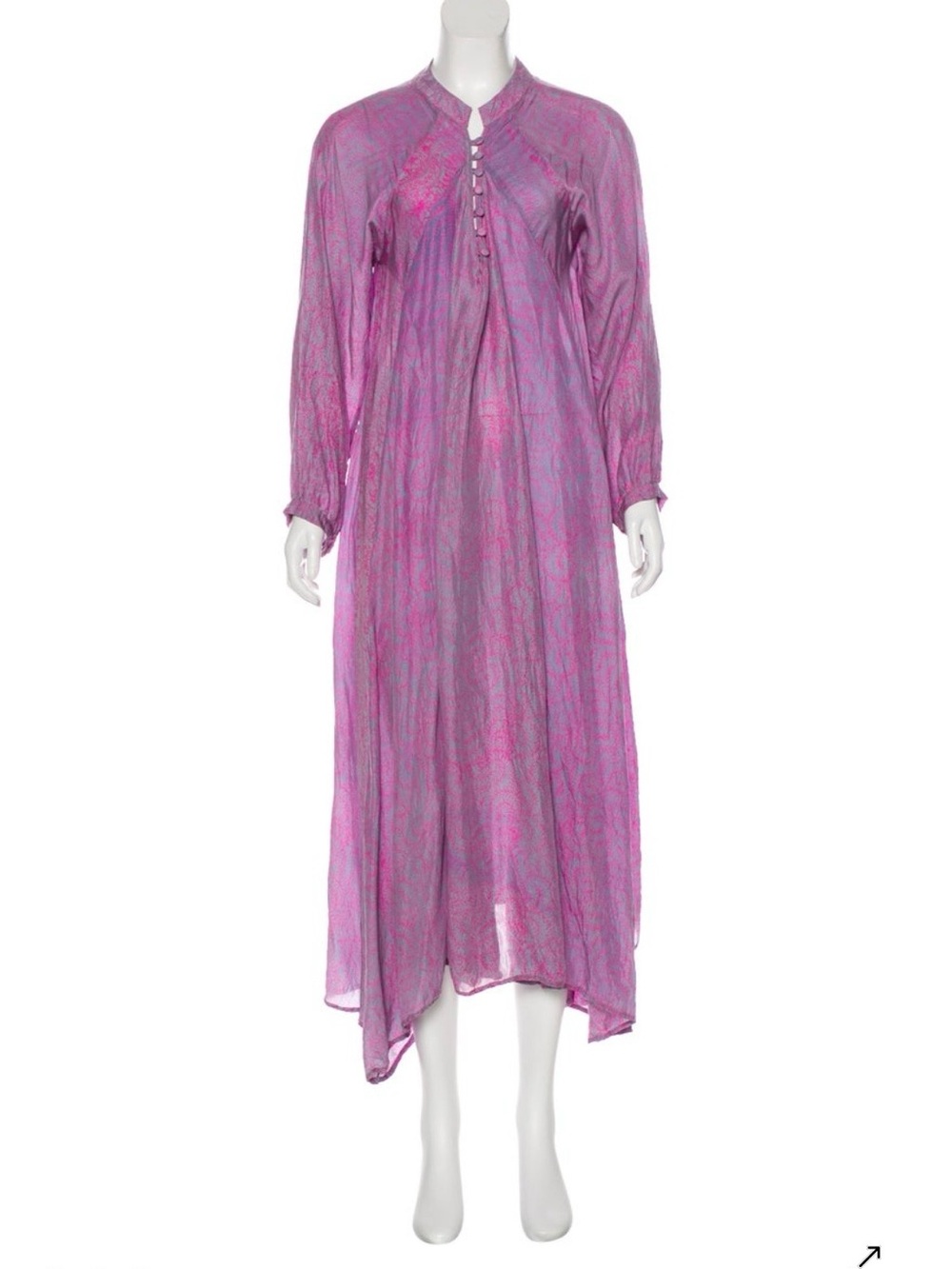 Natalie Martin 100% Silk Fiore Maxi Dress